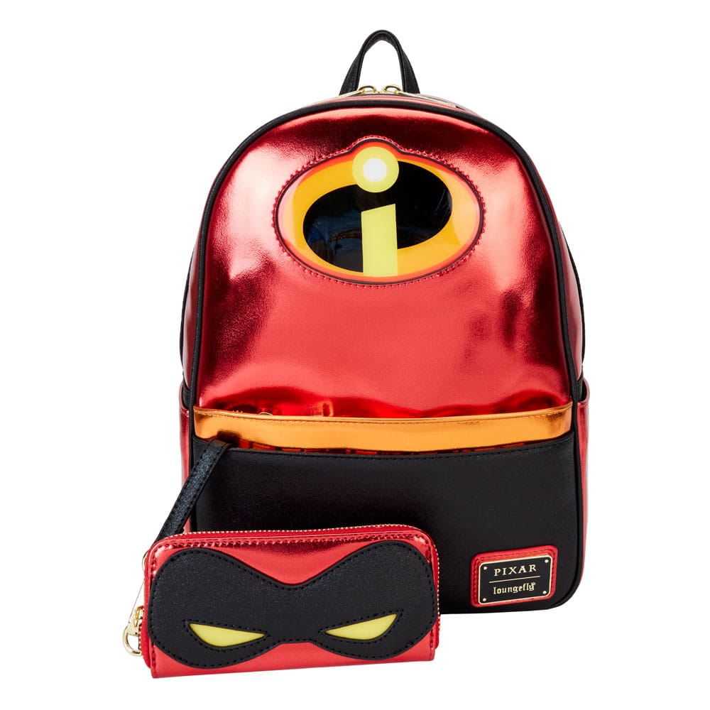Loungefly Pixar The Incredibles 20th Anniversary Light Up Cosplay Mini Backpack