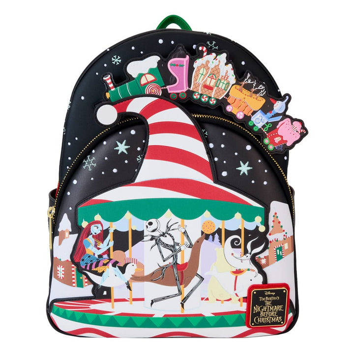 Loungefly Disney The Nightmare Before Christmas Town Mini Backpack