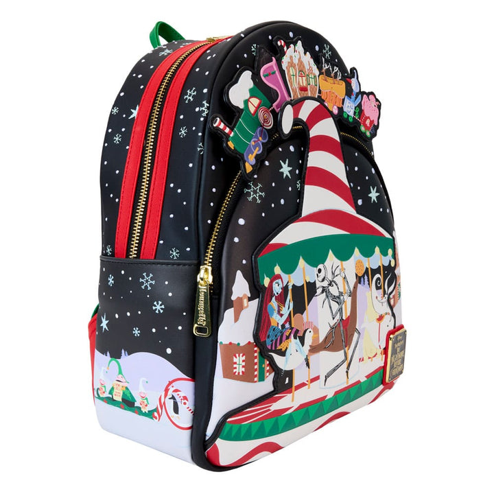 Loungefly Disney The Nightmare Before Christmas Town Mini Backpack