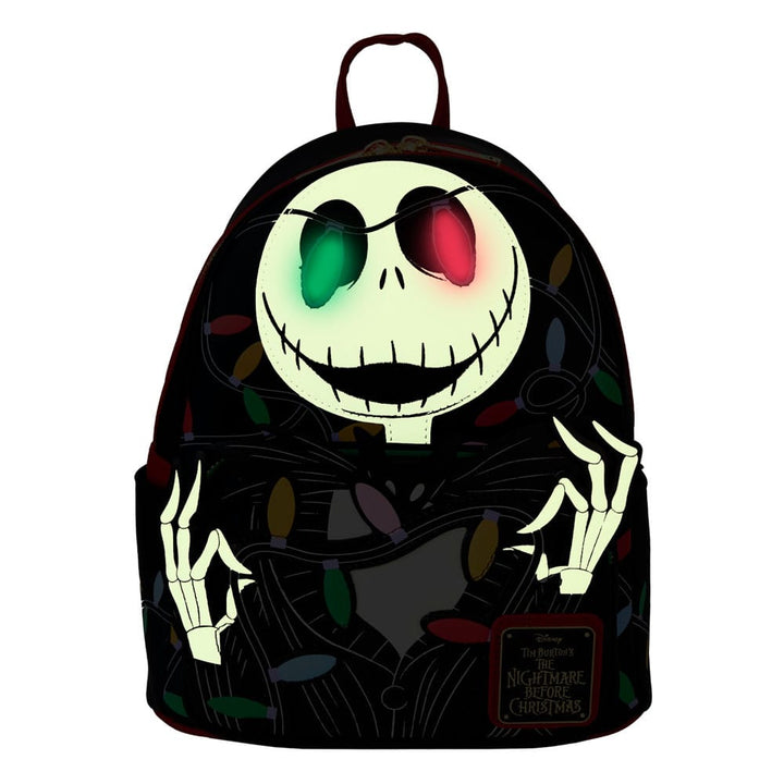 Loungefly Disney Nightmare Before Christmas Smiling Jack Light Up Mini Backpack