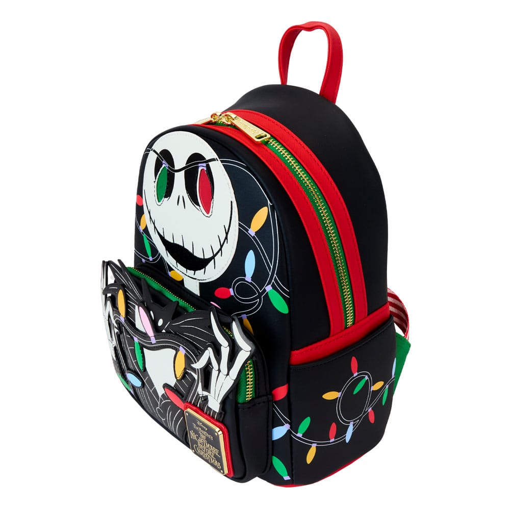 Loungefly Disney Nightmare Before Christmas Smiling Jack Light Up Mini Backpack