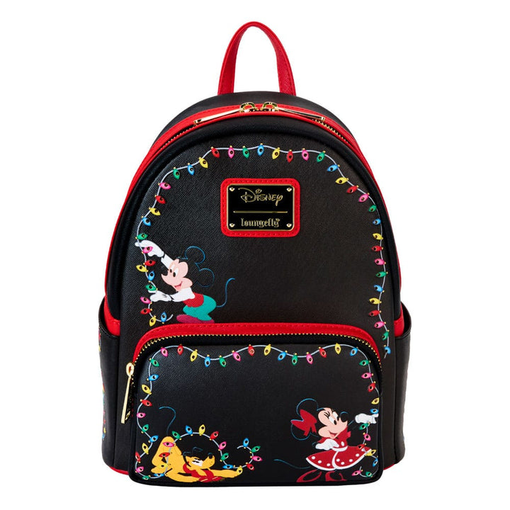 Loungefly Mickey & Friends Christmas Light Decorations Light Up Mini Backpack