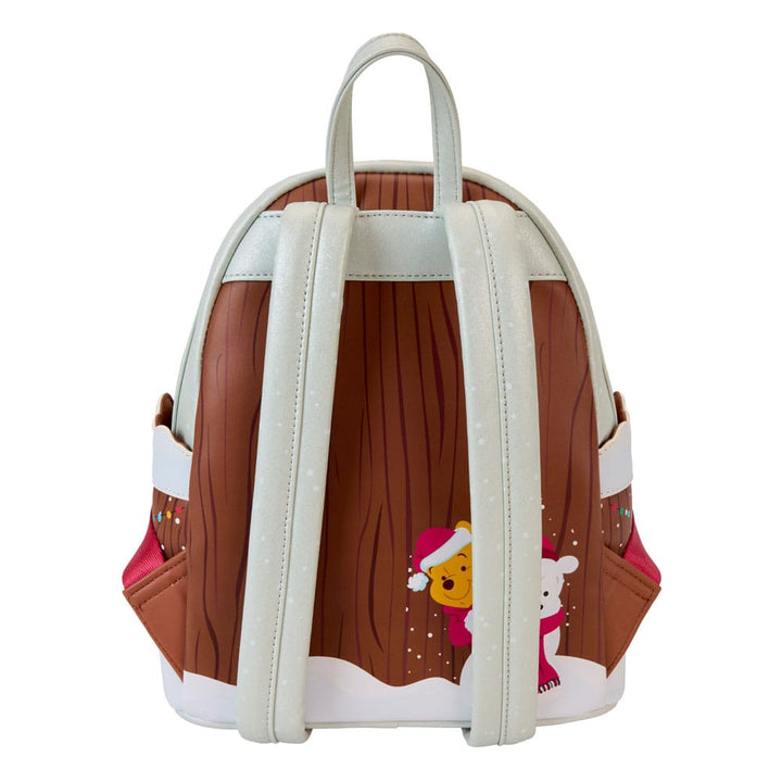 Loungefly Disney Winnie The Pooh Holiday Scene Pooh And Friends Mini Backpack