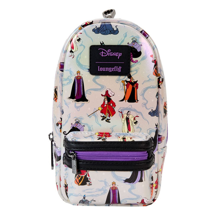 Loungefly Disney Villains Iridescent Mini Backpack Pencil Case