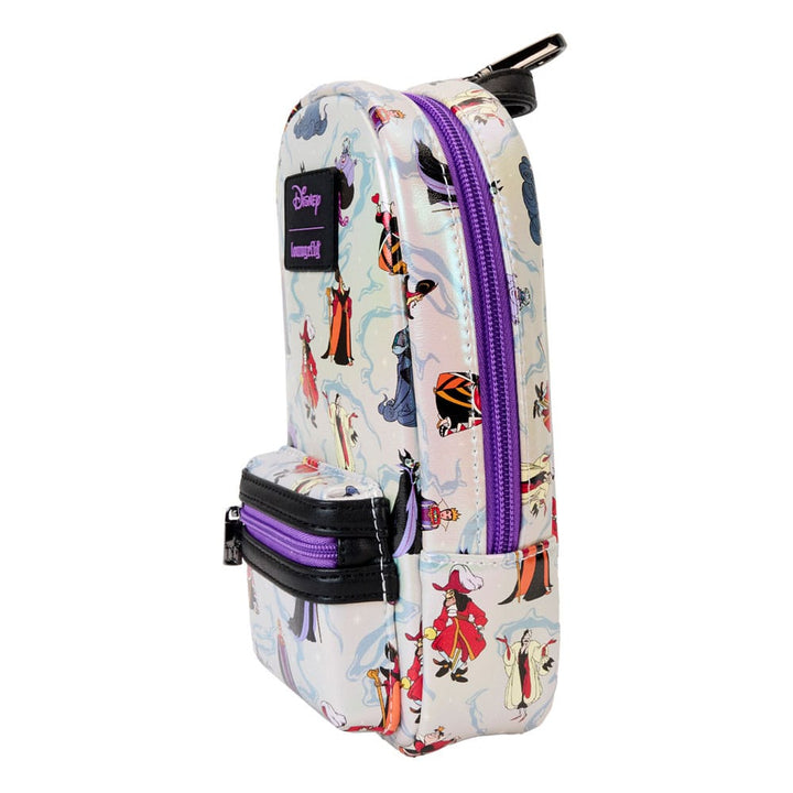 Loungefly Disney Villains Iridescent Mini Backpack Pencil Case