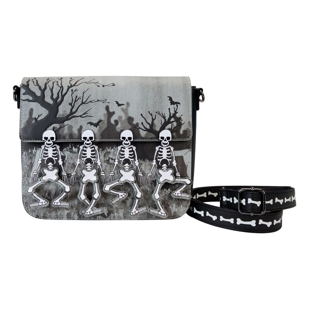 Loungefly Disney Skeleton Dance Crossbody Bag