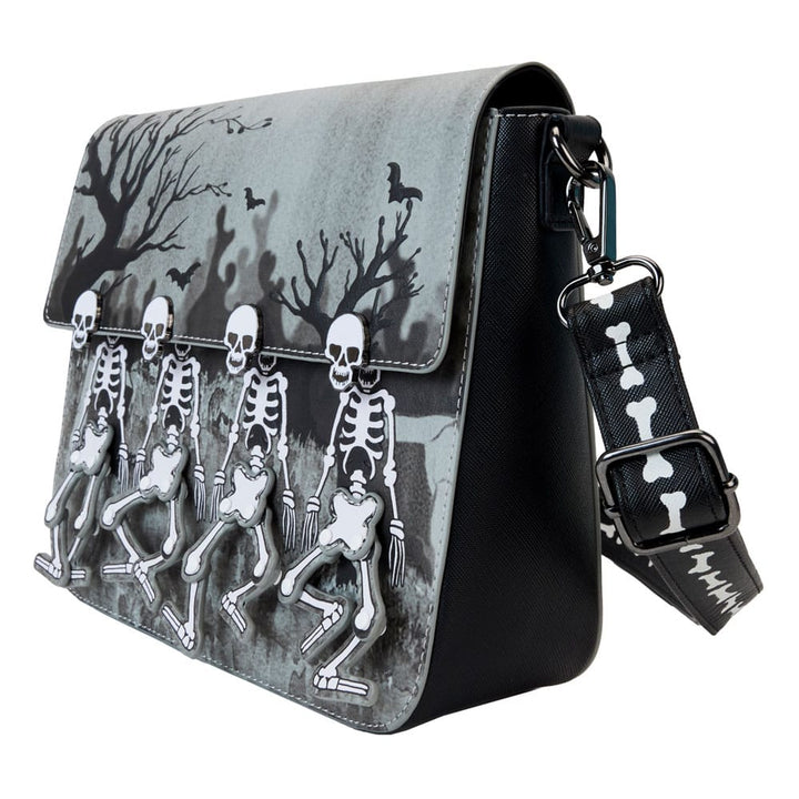 Loungefly Disney Skeleton Dance Crossbody Bag