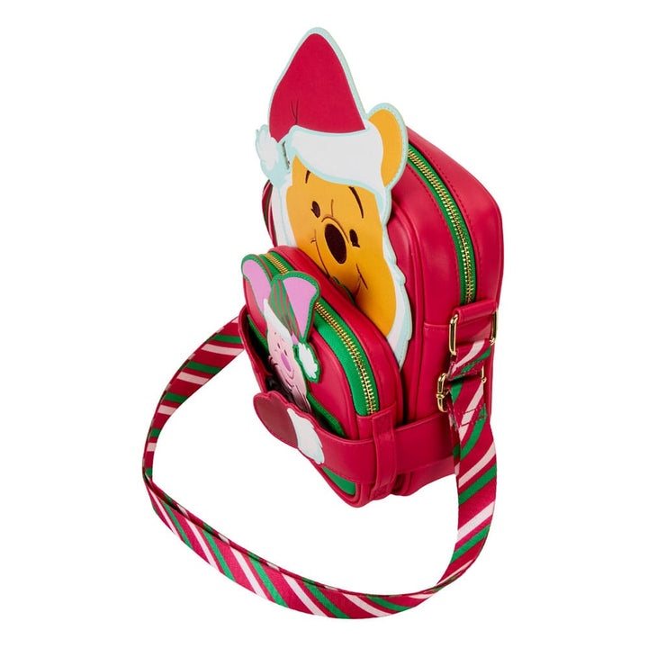 Loungefly Disney Winnie The Pooh Santa Pooh Crossbuddies Bag