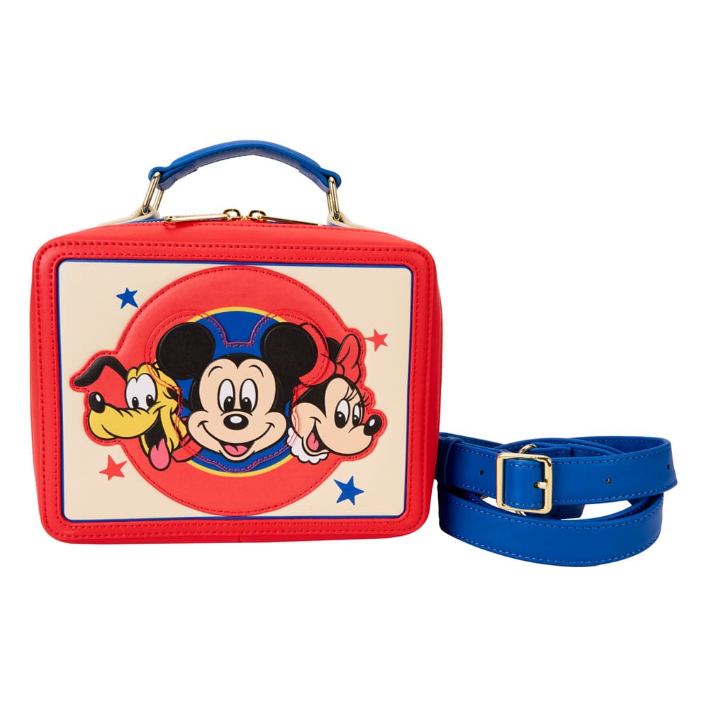 Mickey & Friends Classic Lunchbox Crossbody Loungefly Bag