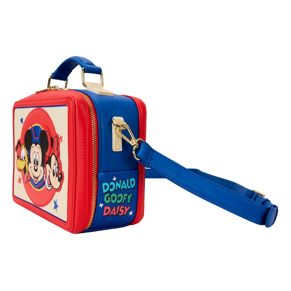 Mickey & Friends Classic Lunchbox Crossbody Loungefly Bag