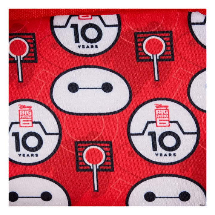 Loungefly Disney Big Hero 6 10th Anniversary Baymax Crossbody Bag