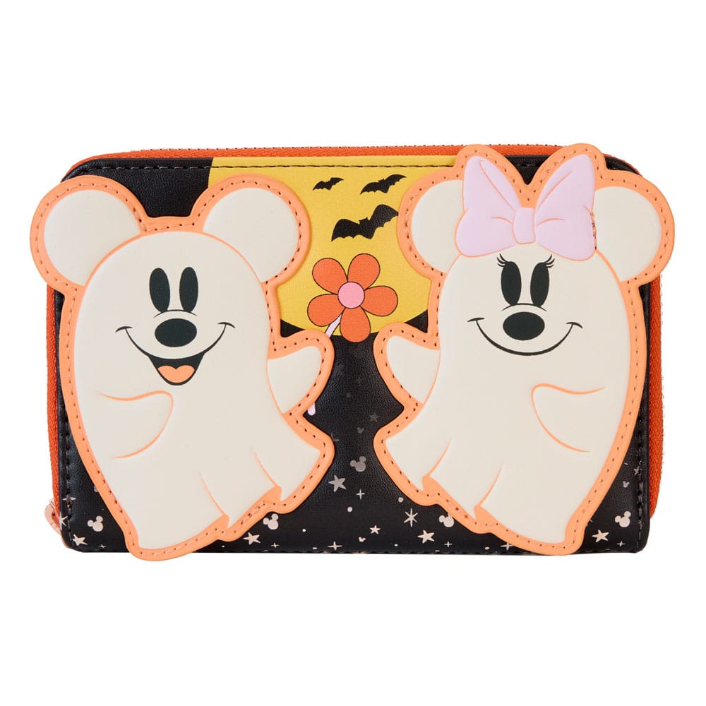 Loungefly Disney Mickey And Friends Halloween Zip Around Wallet