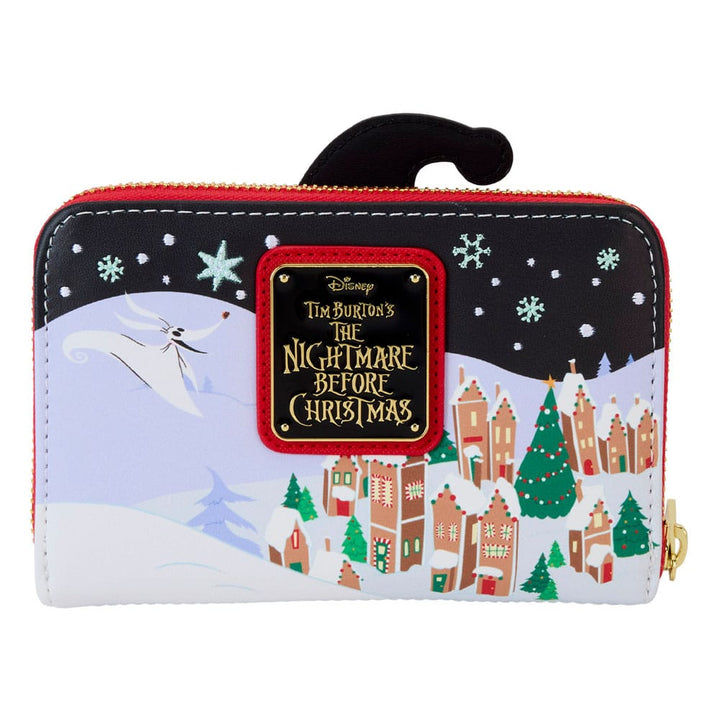 Loungefly Disney Nightmare Before Christmas Journey To Christmas Town Zip Around Wallet