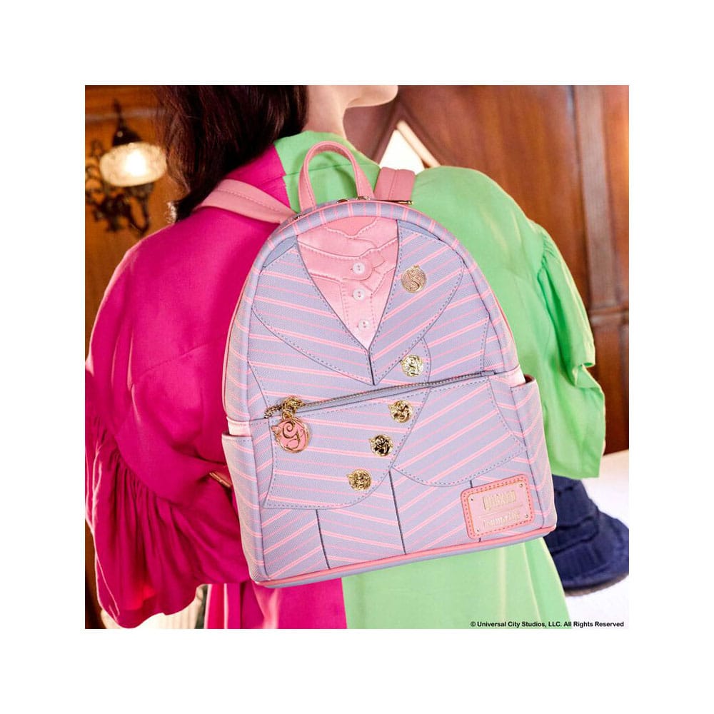 Wicked Glinda Shiz University Uniform Cosplay Loungefly Mini Backpack