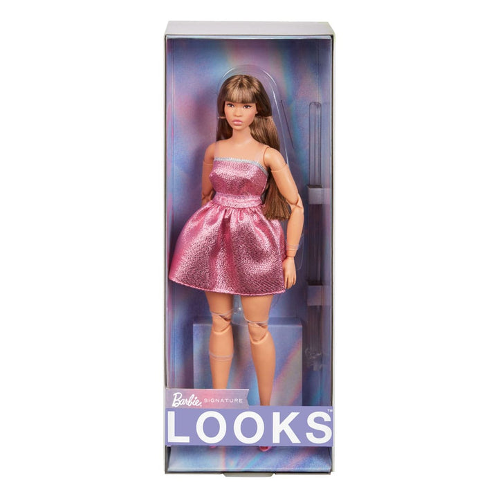 Barbie Signature Barbie Looks Doll Model #24 Pink Mini Dress