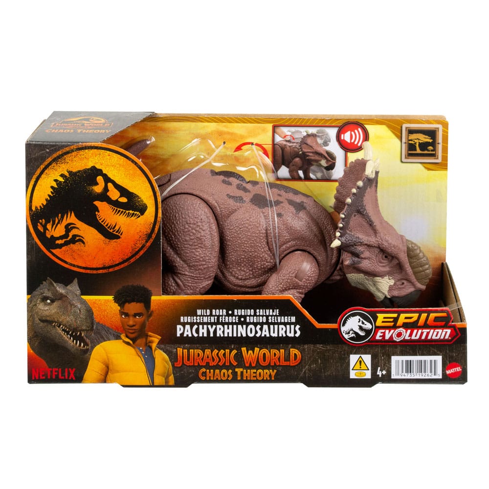 Jurassic World Epic Evolution Wild Roar Pachyrhinosaurus Action Figure
