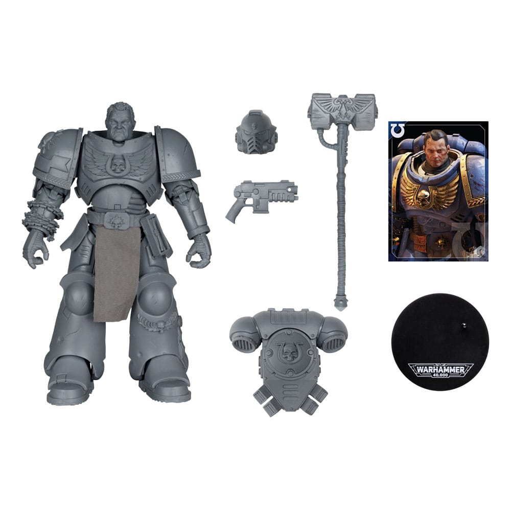 McFarlane Warhammer 40,000: Space Marine 2 Ultramarines Lieutenant Titus (Artist Proof) Action Figure