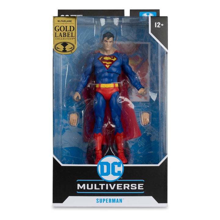 McFarlane DC Multiverse Superman (Action Comics) Gold Label 7" Action Figure