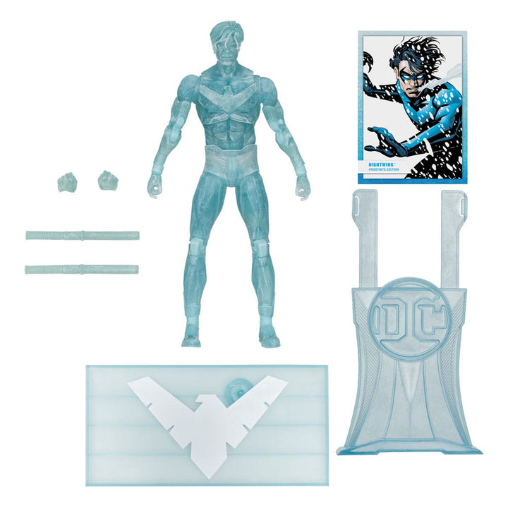 DC Multiverse Nightwing (Titans) Frostbite Edition Gold Label 7"Action Figure