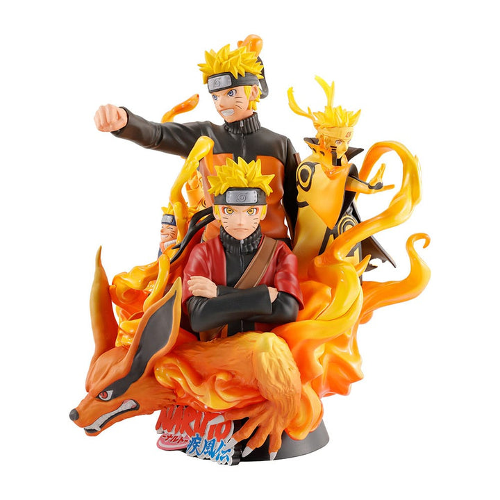 Naruto Shippuden Petitrama DX PVC Naruto 01 Mini Statue