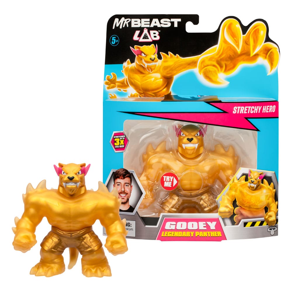 MrBeast Lab Stretchy Figure by Heroes of Goo Jit Zu Legendary Panther