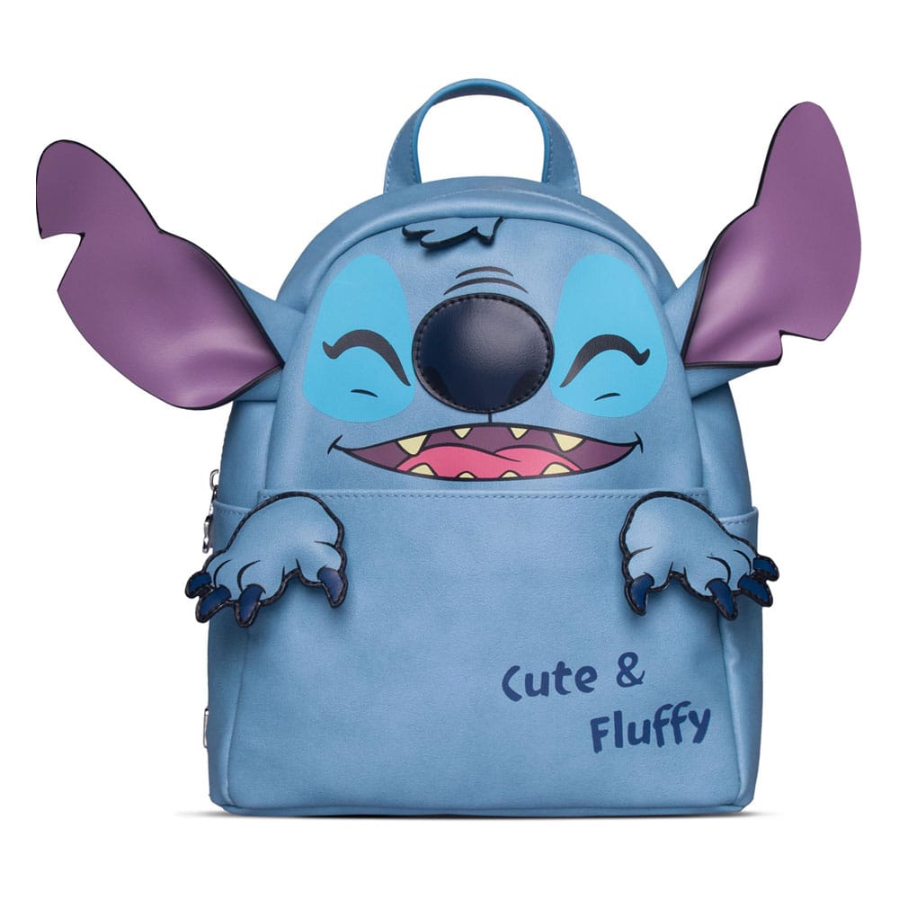 Lilo & Stitch Mini Cute & Fluffy Stitch Backpack