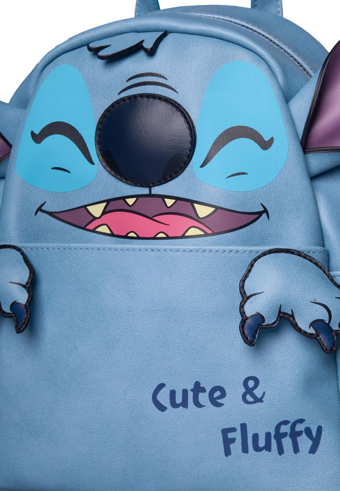 Lilo & Stitch Mini Cute & Fluffy Stitch Backpack