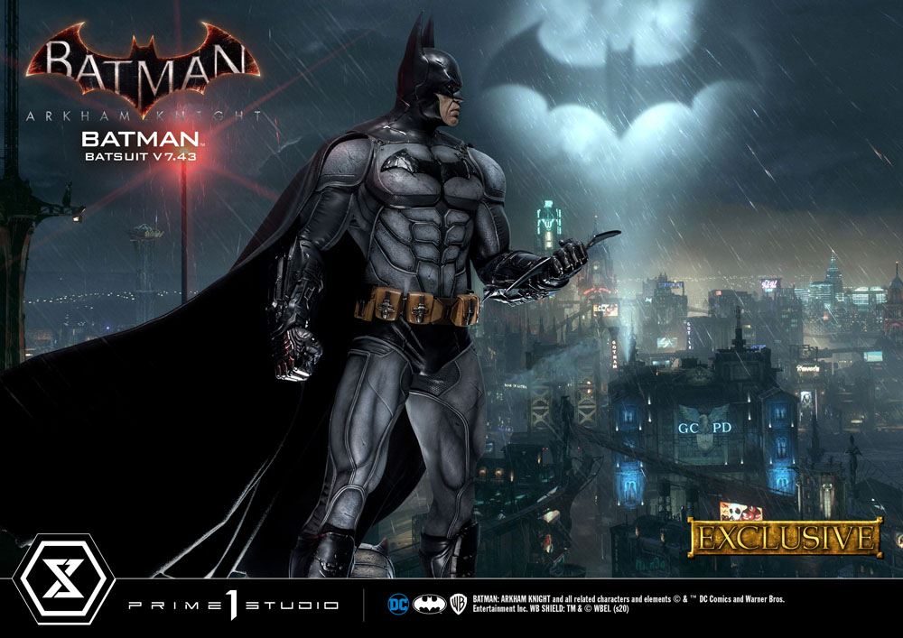 Batman Arkham Knight Museum Masterline Batman (Batsuit V7.43) Statue