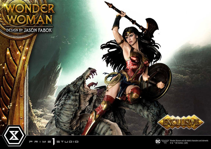 Wonder Woman Museum Masterline Wonder Woman Vs. Hydra 1/3 Scale Exclusive Statue