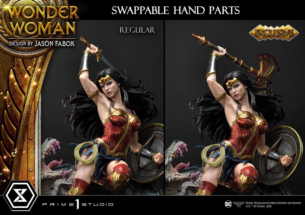 Wonder Woman Museum Masterline Wonder Woman Vs. Hydra 1/3 Scale Exclusive Statue