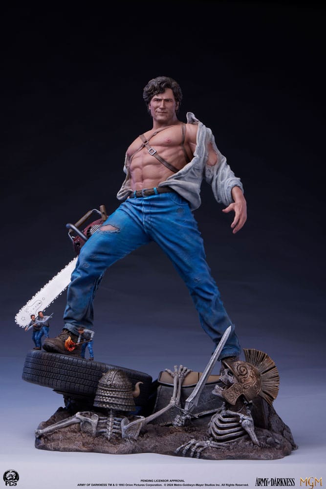 Army of Darkness Premier Series Ash 1/4 Scale Statue