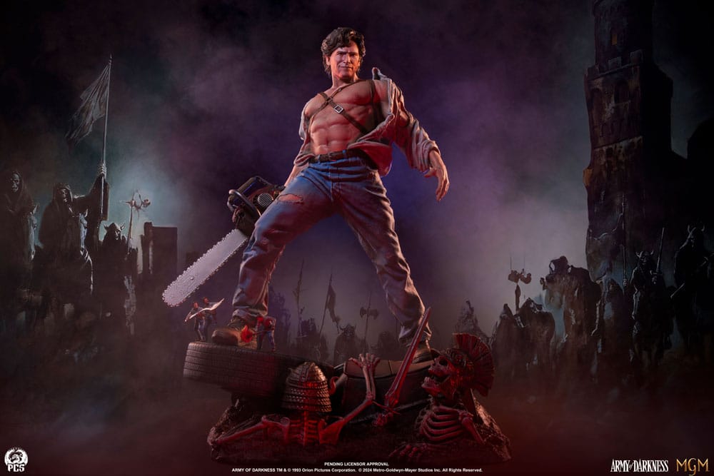 Army of Darkness Premier Series Ash 1/4 Scale Statue