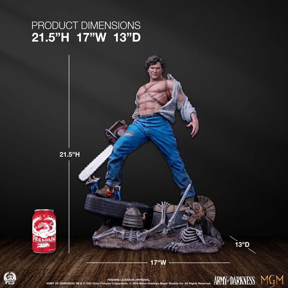 Army of Darkness Premier Series Ash 1/4 Scale Statue