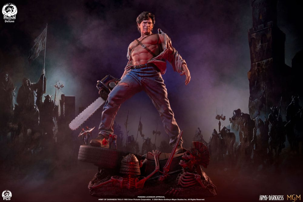 Army of Darkness Premier Series Ash (Deluxe Edition) 1/4 Scale Statue