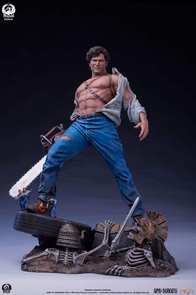 Army of Darkness Premier Series Ash (Deluxe Edition) 1/4 Scale Statue