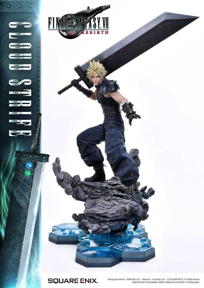 Final Fantasy VII Rebirth Square Enix Masterline Cloud Strife 1/4 Scale Statue