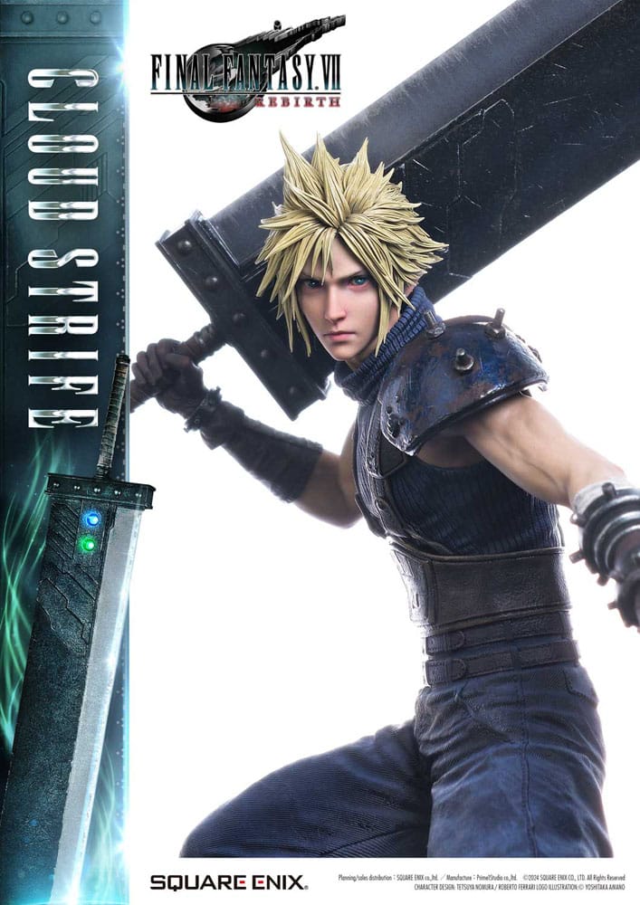 Final Fantasy VII Rebirth Square Enix Masterline Cloud Strife 1/4 Scale Statue