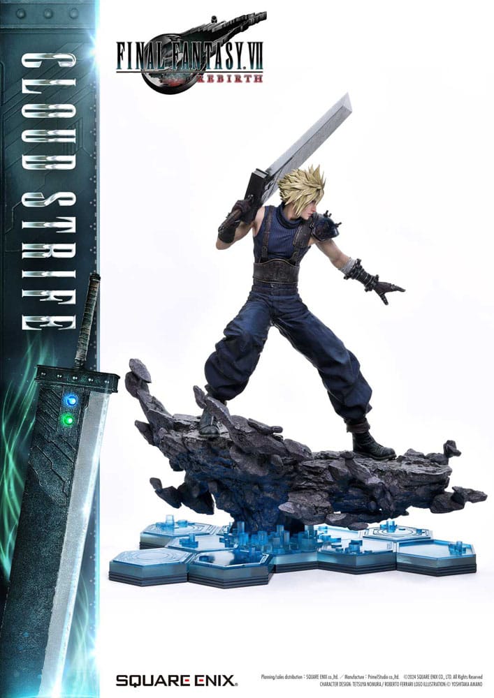 Final Fantasy VII Rebirth Square Enix Masterline Cloud Strife 1/4 Scale Statue