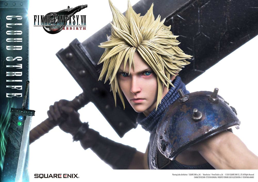 Final Fantasy VII Rebirth Square Enix Masterline Cloud Strife 1/4 Scale Statue