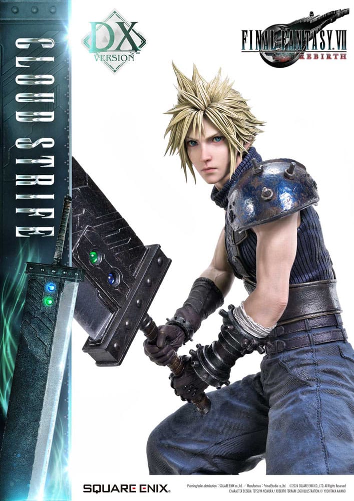 Final Fantasy VII Rebirth Square Enix Masterline Cloud Strife (Deluxe Version) 1/4 Scale Statue