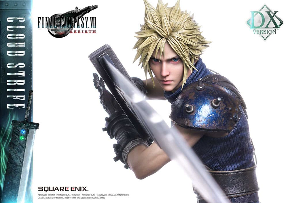 Final Fantasy VII Rebirth Square Enix Masterline Cloud Strife (Deluxe Version) 1/4 Scale Statue