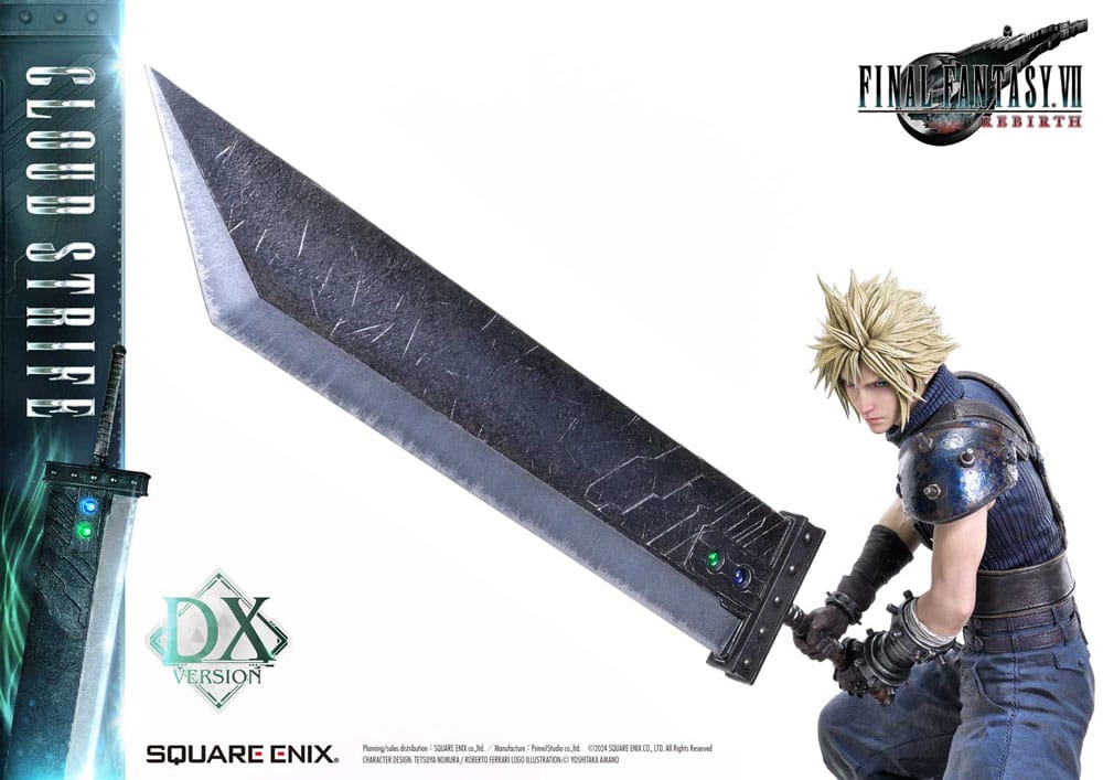 Final Fantasy VII Rebirth Square Enix Masterline Cloud Strife (Deluxe Version) 1/4 Scale Statue