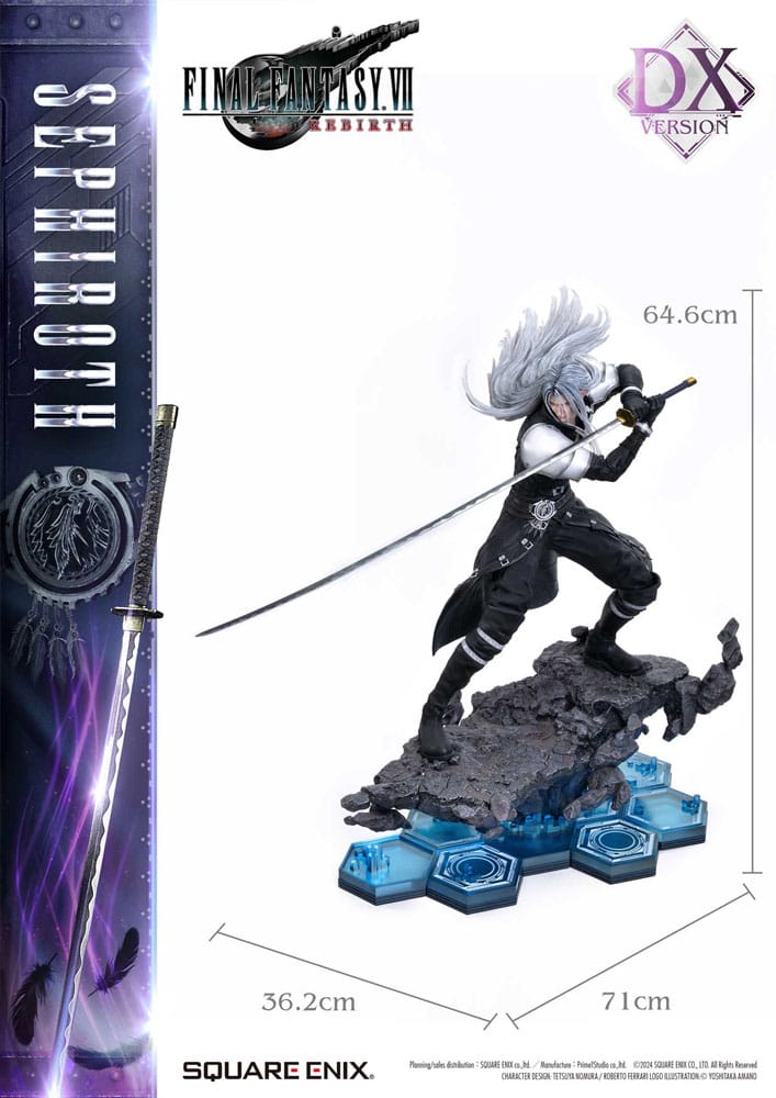 Final Fantasy VII Rebirth Square Enix Masterline Sephiroth (Deluxe Version) 1/4 Scale Statue