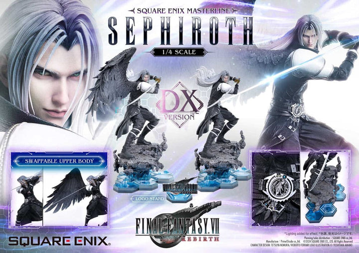 Final Fantasy VII Rebirth Square Enix Masterline Sephiroth (Deluxe Version) 1/4 Scale Statue