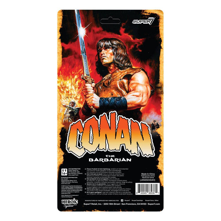 Conan the Barbarian 1982 Vintage Collection Bloody War Paint Conan Action Figure