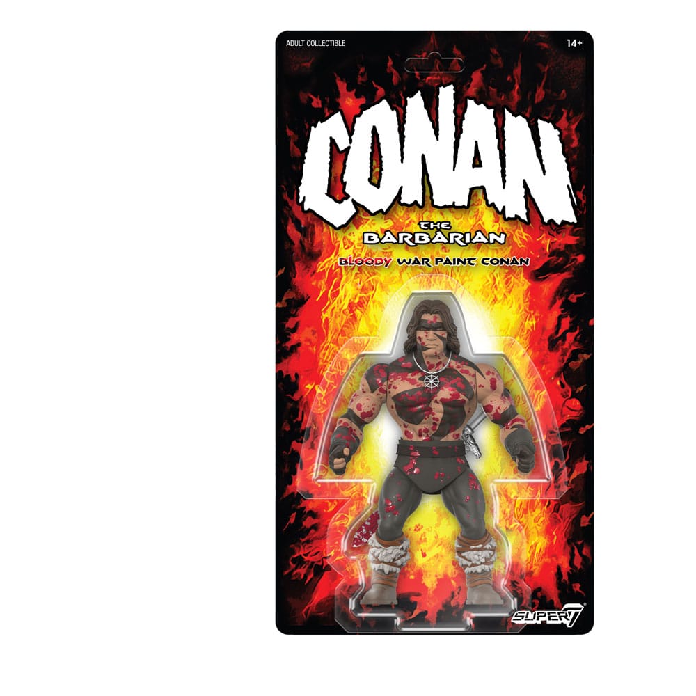 Conan the Barbarian 1982 Vintage Collection Bloody War Paint Conan Action Figure