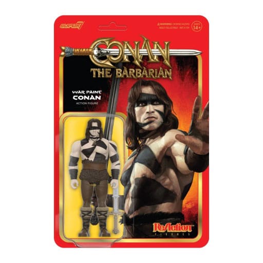 Conan The Barbarian ReAction Action Figure Conan (War Paint)