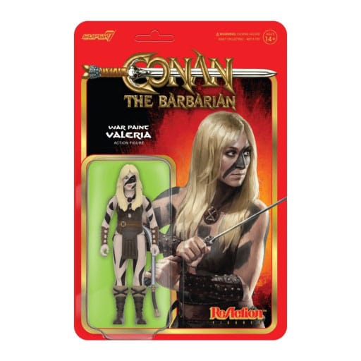 Conan The Barbarian ReAction Action Figure Valeria (War Paint)