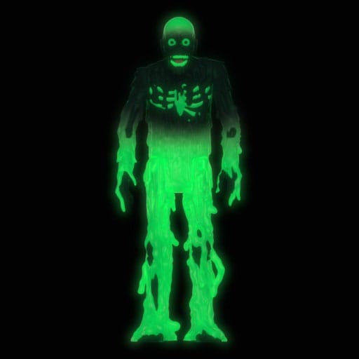 The Return of the Living Dead ReAction Action Figure Tarman (Monster Glow)