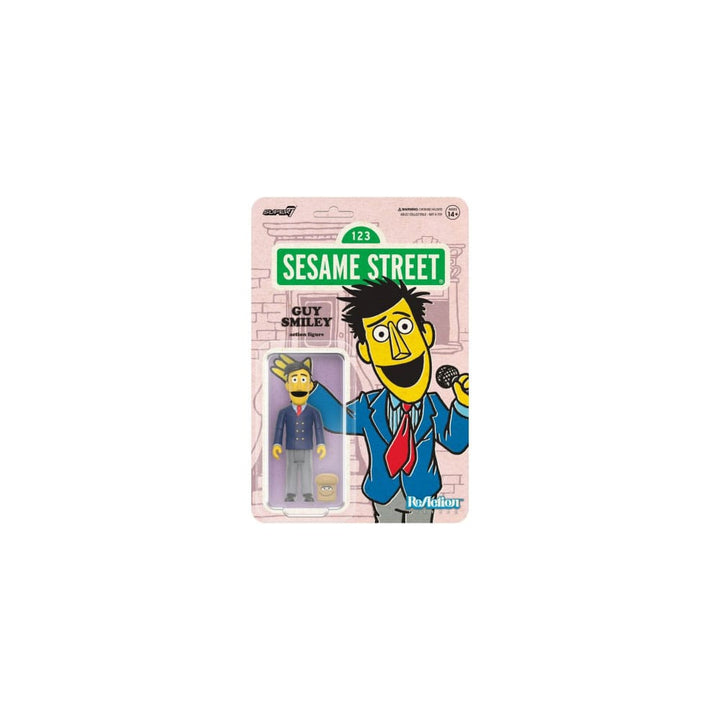 Sesame Street ReAction Action Figure Guy Smiley (With Bread)